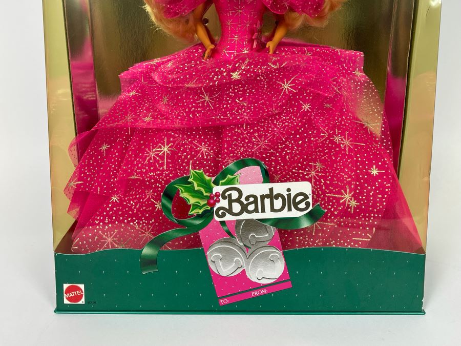 Happy Holidays Special Edition Barbie New In Box Doll Mattel 1990 [Photo 4]