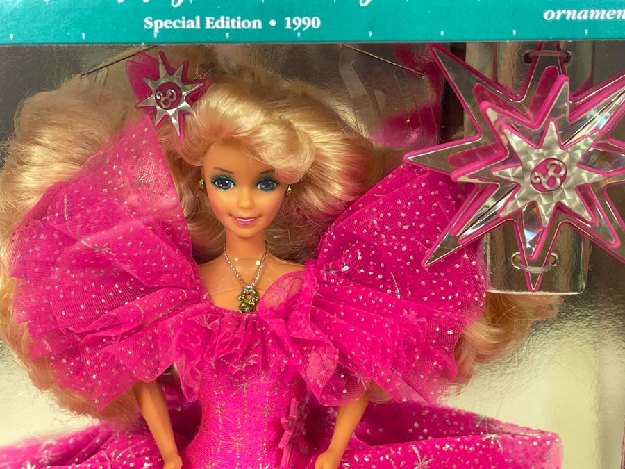 Happy Holidays Special Edition Barbie New In Box Doll Mattel 1990 [Photo 3]