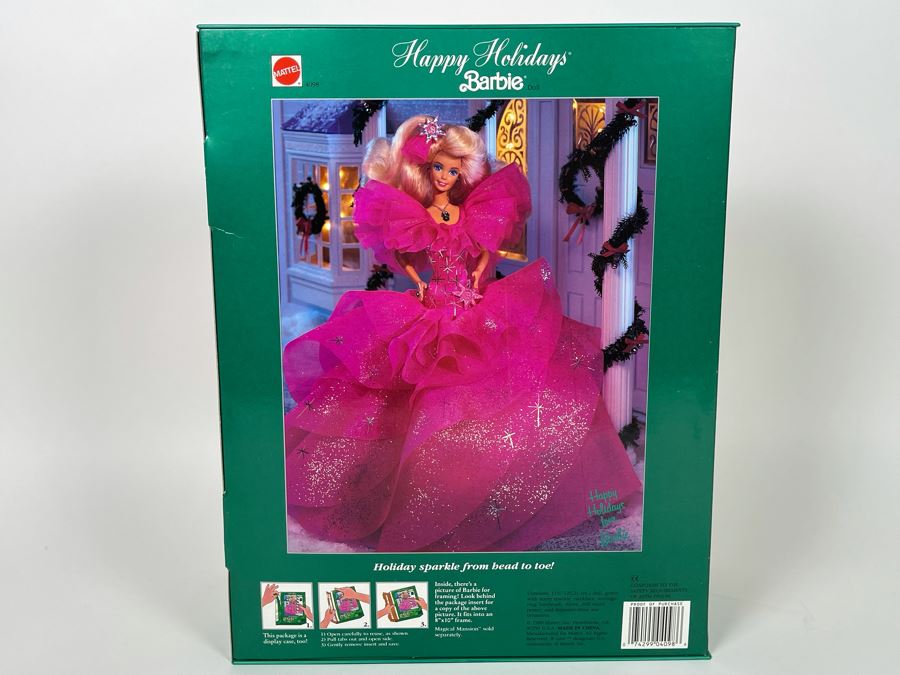 Happy Holidays Special Edition Barbie New In Box Doll Mattel 1990 [Photo 5]