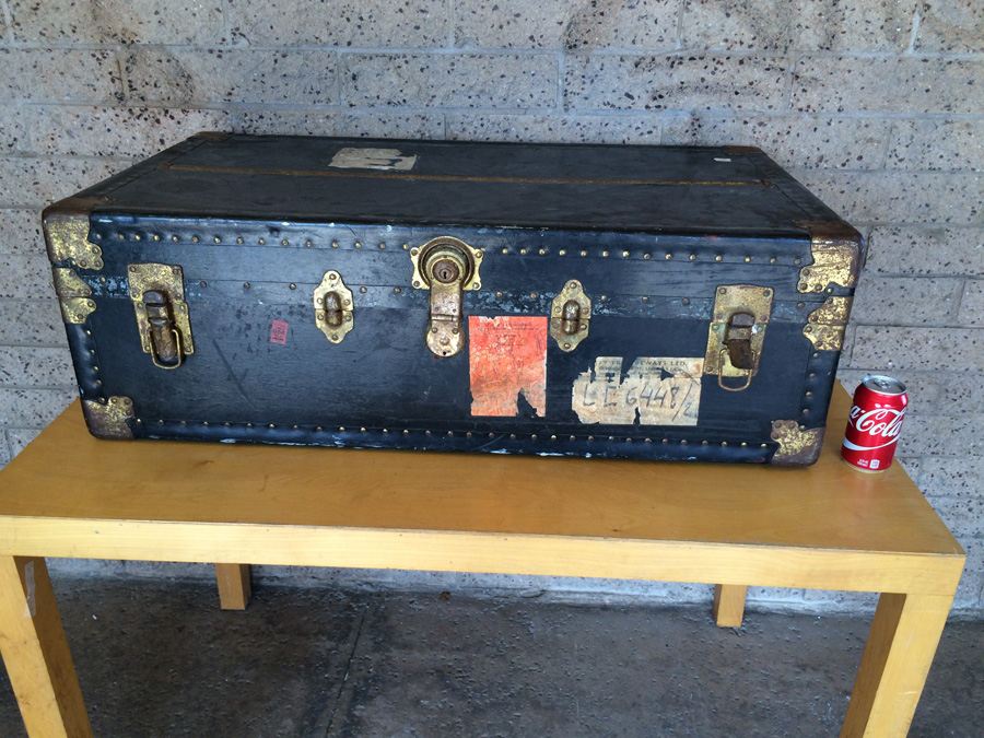 Vintage Black Trunk [Photo 1]