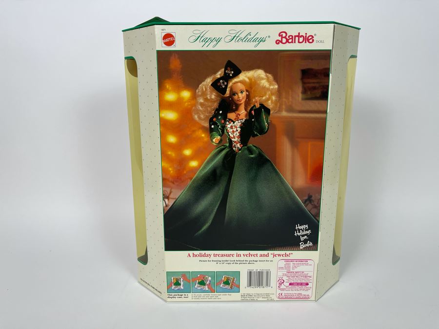 Happy Holidays Special Edition Barbie New In Box Doll Mattel 1991 [Photo 5]