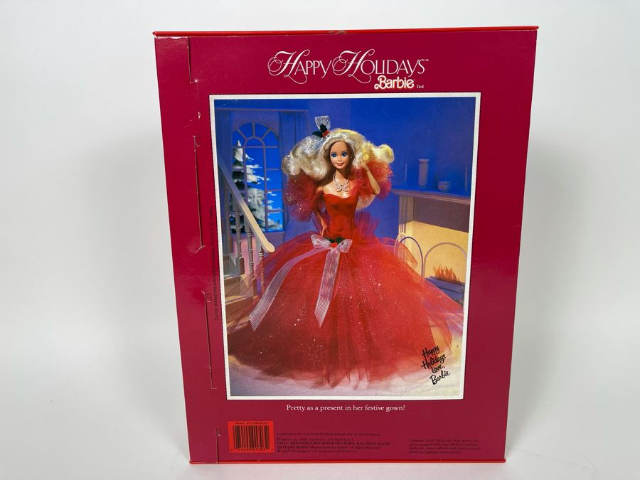 Happy Holidays Special Edition Barbie New In Box Doll Mattel 1988 [Photo 4]