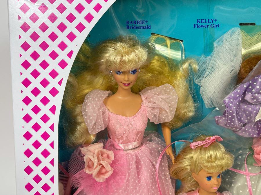 Wedding Party Midge Gift Set Barbie New In Box Doll Mattel 1990 [Photo 5]