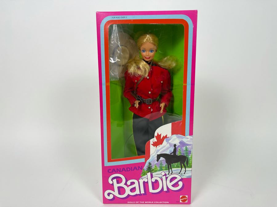 Canadian Barbie New In Box Doll Mattel 1987