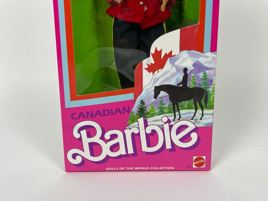 Canadian Barbie New In Box Doll Mattel 1987 [Photo 3]