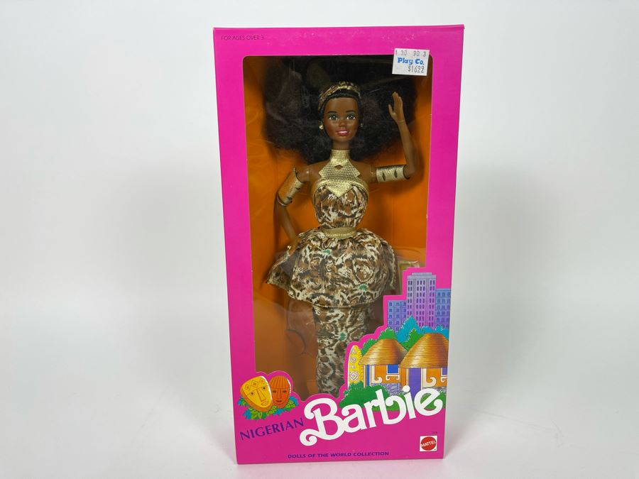 Nigerian Barbie New In Box Doll Mattel 1987