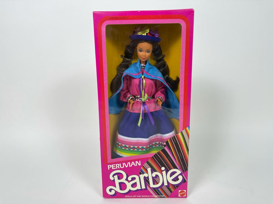 Peruvian Barbie New In Box Doll Mattel 1985