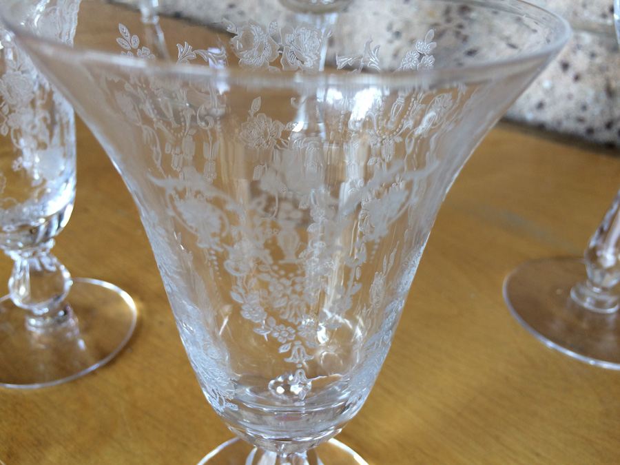Depression Glass Stemware - 12 Glasses [Photo 7]