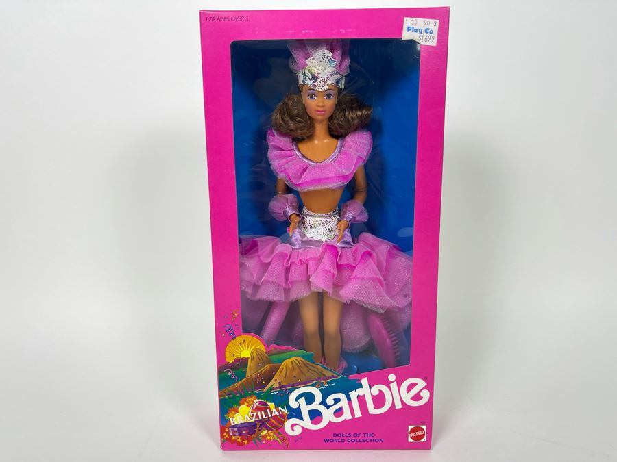 Brazillian Barbie New In Box Doll Mattel 1989