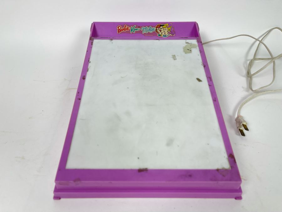 Vintage 1963 Barbie Ken Midge Light Box Tracing Toy [Photo 5]