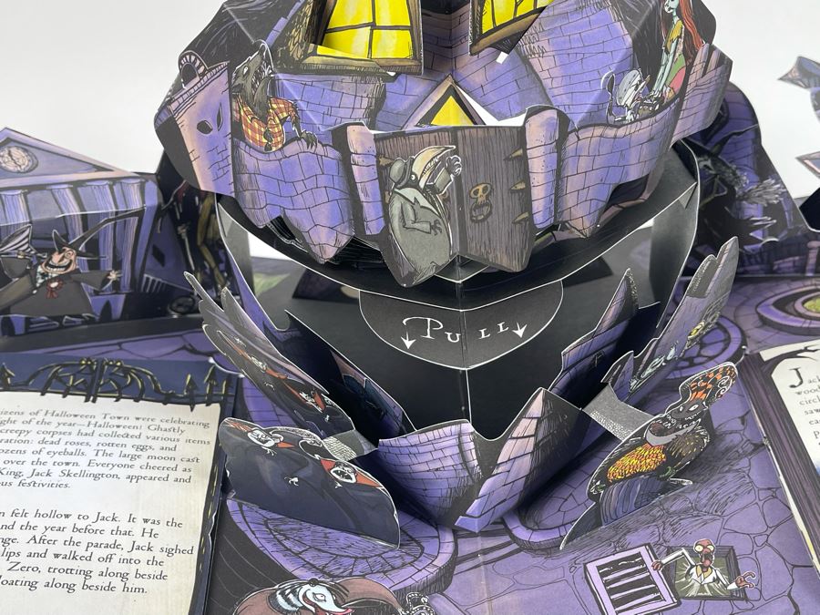 Tim Burton's The Nightmare Before Christmas Pop-Up Book Disney Editions Retailed $65 [Photo 7]