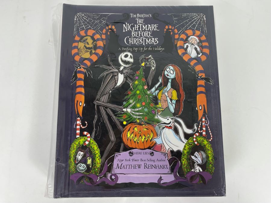 Tim Burton's The Nightmare Before Christmas Pop-Up Book Disney Editions Retailed $65 [Photo 2]