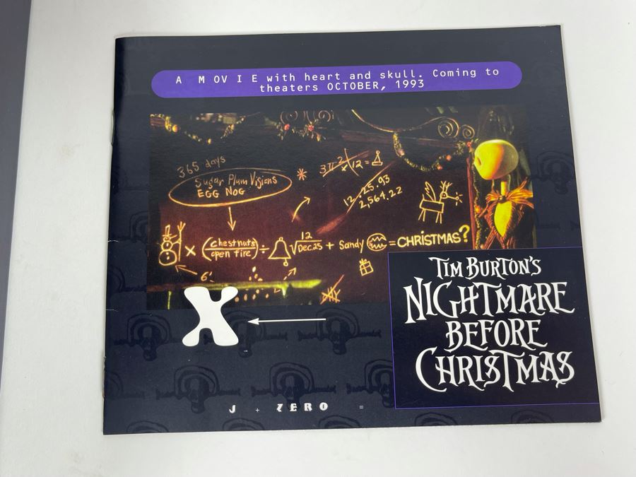 Tim Burton's The Nightmare Before Christmas Pop-Up Book Disney Editions Retailed $65 [Photo 16]
