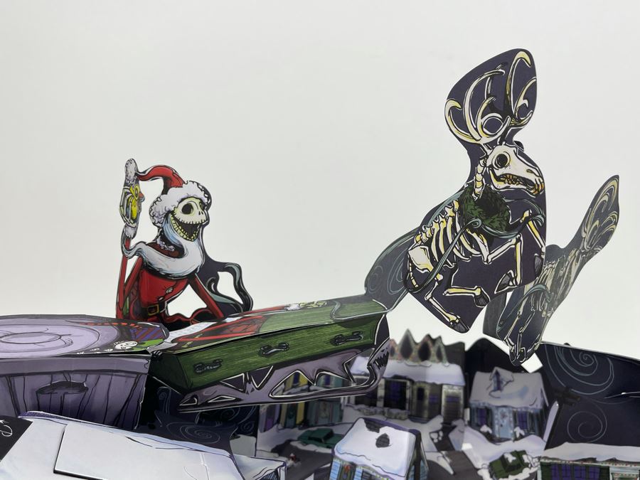 Tim Burton's The Nightmare Before Christmas Pop-Up Book Disney Editions Retailed $65 [Photo 11]