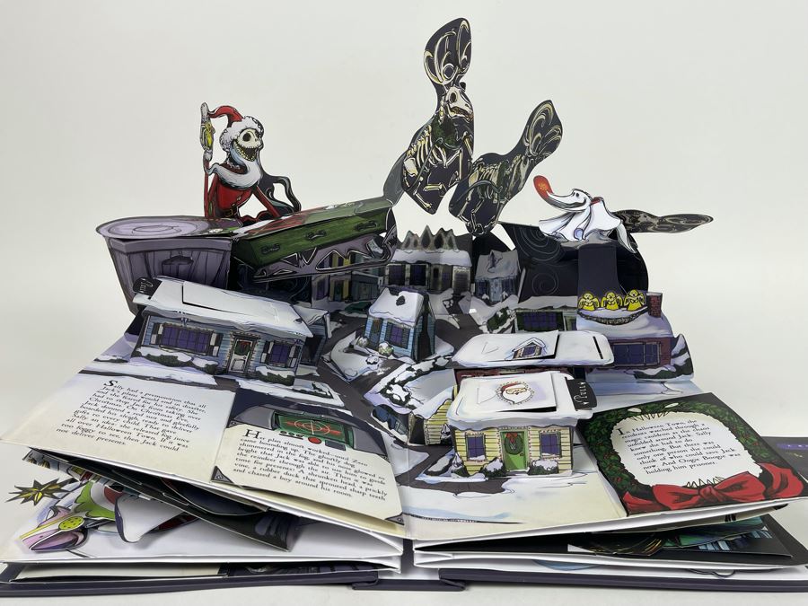 Tim Burton's The Nightmare Before Christmas Pop-Up Book Disney Editions Retailed $65 [Photo 10]
