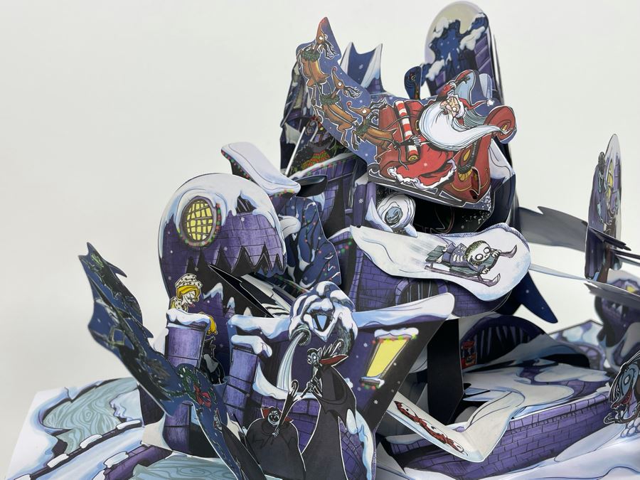 Tim Burton's The Nightmare Before Christmas Pop-Up Book Disney Editions Retailed $65 [Photo 13]