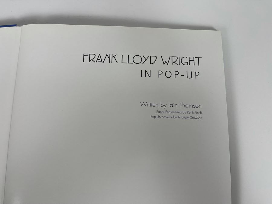 Frank Lloyd Wright Pop-Up Book [Photo 4]