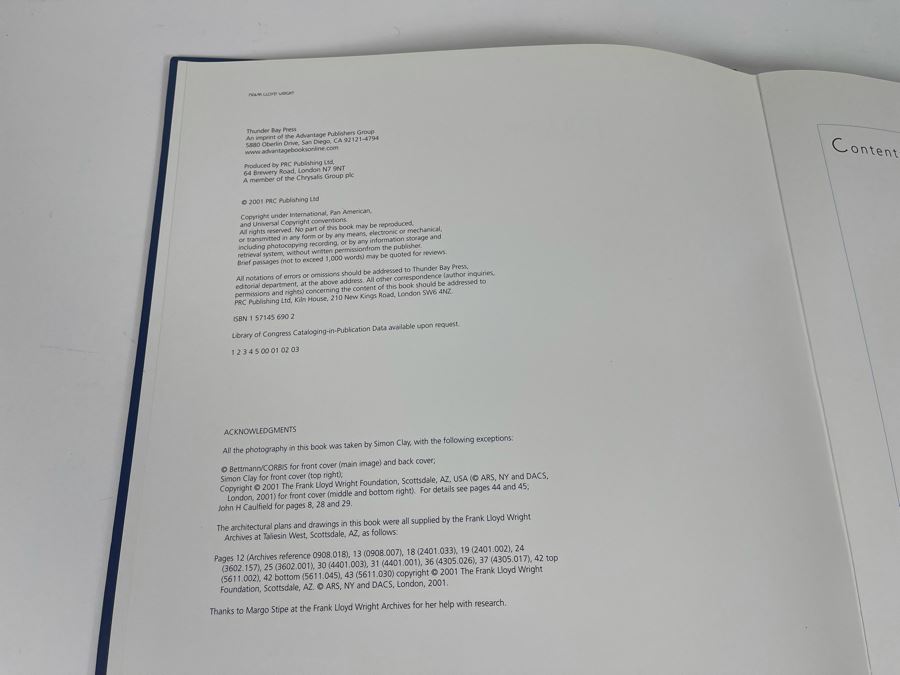 Frank Lloyd Wright Pop-Up Book [Photo 5]