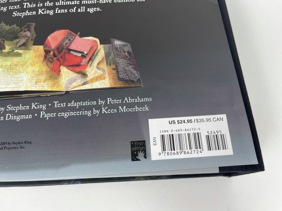Stephen King The Girl Who Loved Tom Gordon Pop-Up Book [Photo 9]