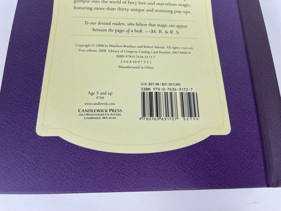 Fairies And Magical Creatures Pop-up Book [Photo 9]