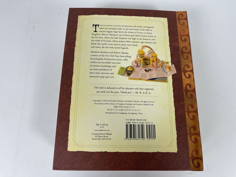 Gods & Heroes Creatures Pop-up Book [Photo 6]