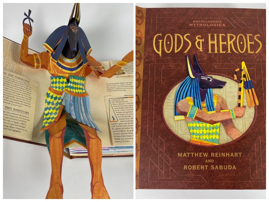 Gods & Heroes Creatures Pop-up Book [Photo 1]
