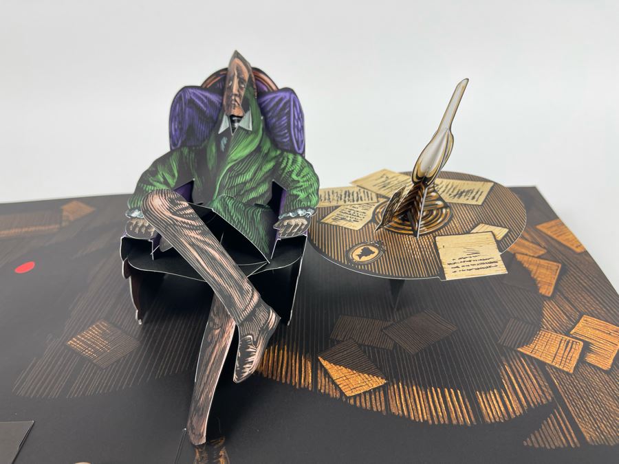 Edgar Allan Poe The Raven Pop-Up Book [Photo 8]