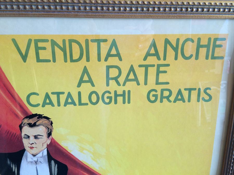 Large Framed Grafofoni Columbia Print [Photo 4]