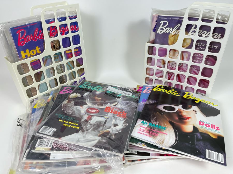 Collection Of Barbie Bazaar Magazines