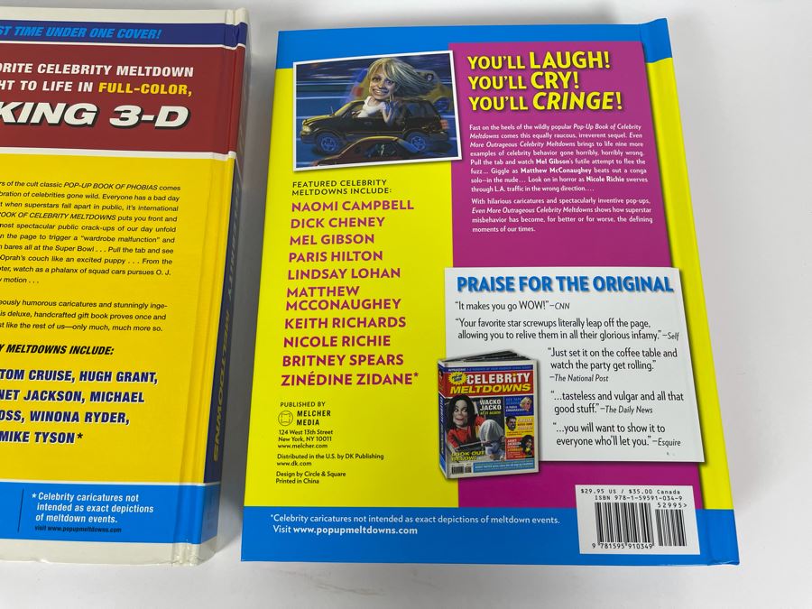 Pair Of Celebrity Meltdowns Pop-Up Books [Photo 12]