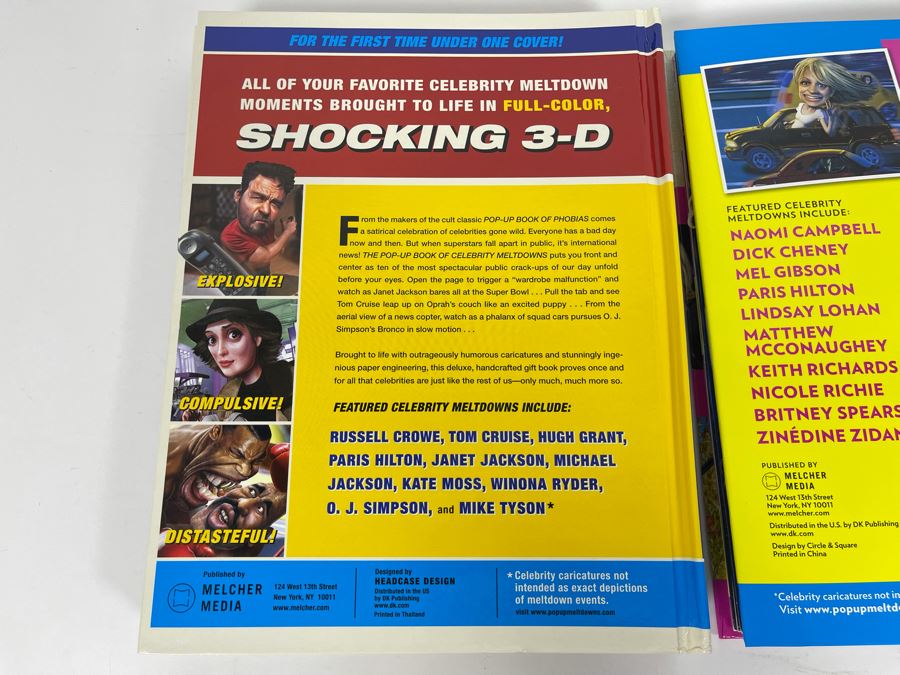 Pair Of Celebrity Meltdowns Pop-Up Books [Photo 11]