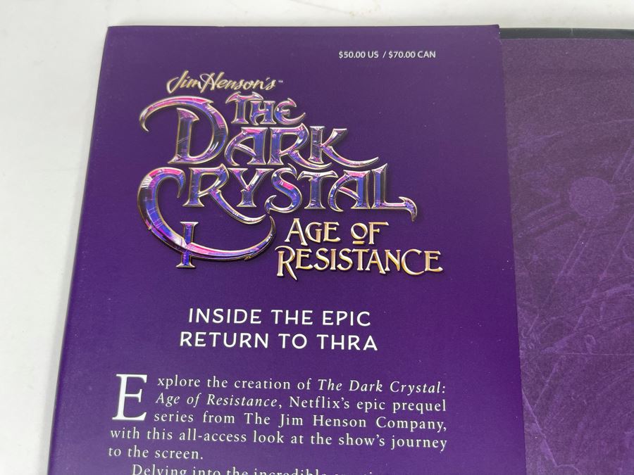 Jim Henson's The Dark Crystal Age Of Resistance Book Retails $50 [Photo 4]