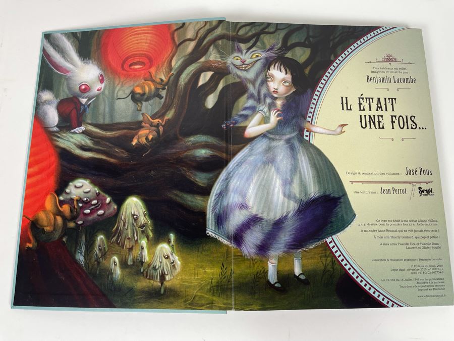 Pop-Up Book Il Etait Une Fois... By Benjamin Lacombe (French Edition) [Photo 3]
