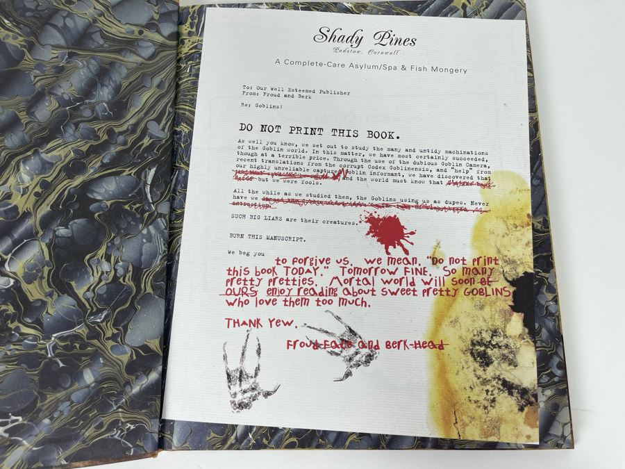 Brian Froud's Goblins! First Edition Book [Photo 2]