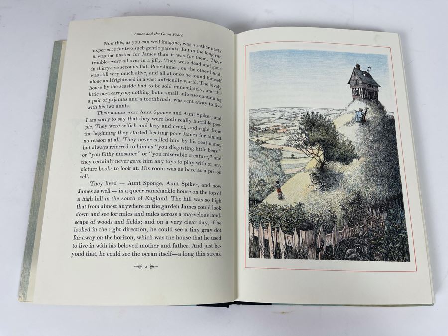 Early Copy Of James And The Giant Peach Hardcover Book With Dust Jacket By Roald Dahl [Photo 8]