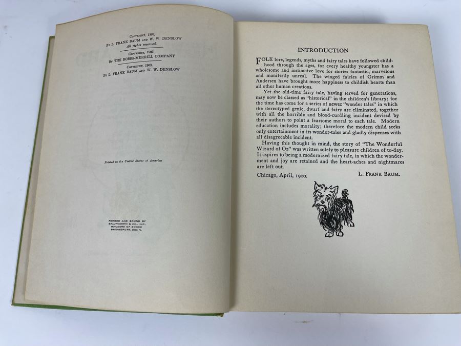 The Original Oz Book The Wizard Of Oz By L. Frank Baum 1903 [Photo 6]