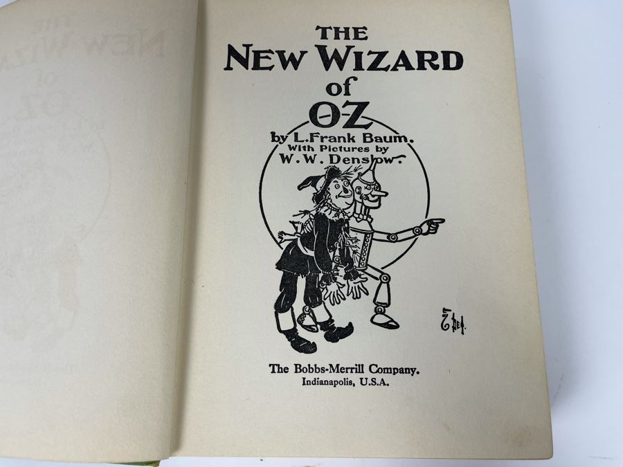 The Original Oz Book The Wizard Of Oz By L. Frank Baum 1903 [Photo 5]