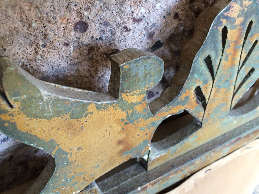 Large Ornate Gilded Designer Mirror [Photo 11]