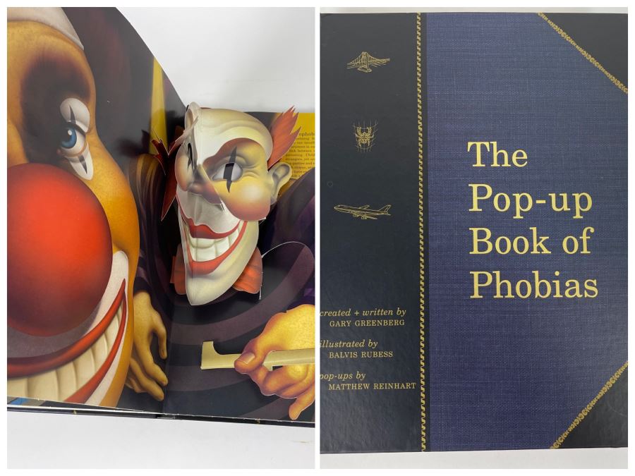 The Pop-Up Book Of Phobias By Gary Greenberg [Photo 1]