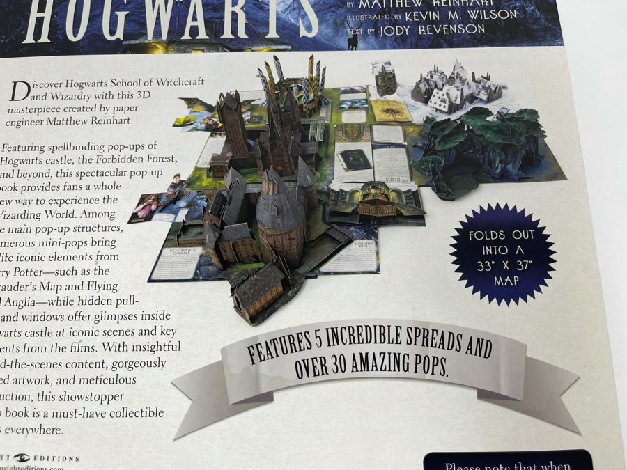 Pop-Up Guide To Hogwarts From The Films Of Harry Potter Deluxe Edition Retails $79 [Photo 11]