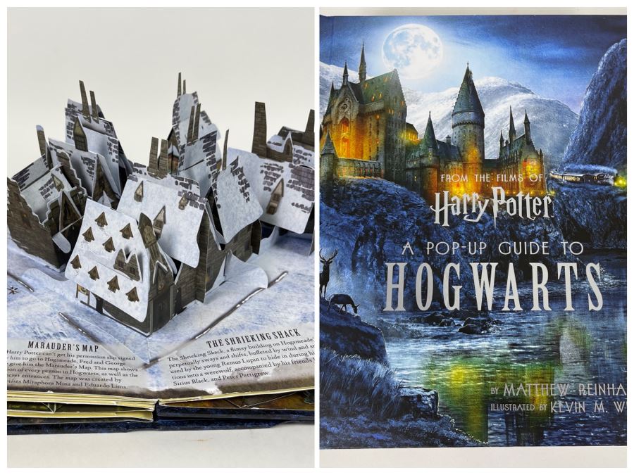 A Pop-Up Guide to Hogwarts: From the Films of Harry Potter SIGNED