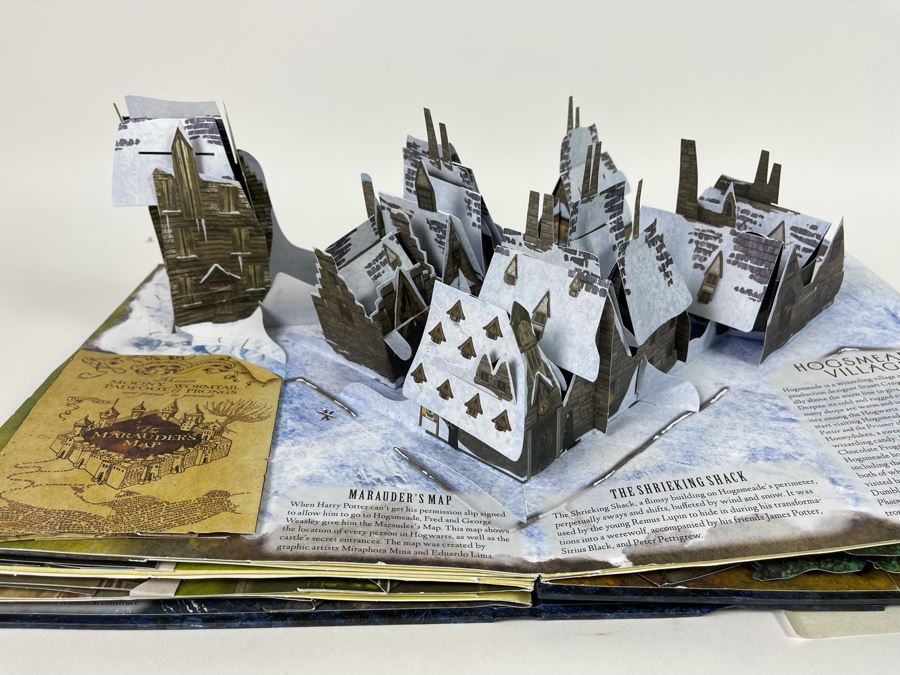 Pop-Up Guide To Hogwarts From The Films Of Harry Potter Deluxe Edition ...