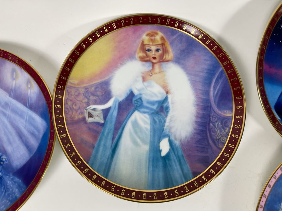 Collection Of Ten Mattel Barbie Collector Plates By Danbury Mint [Photo 11]