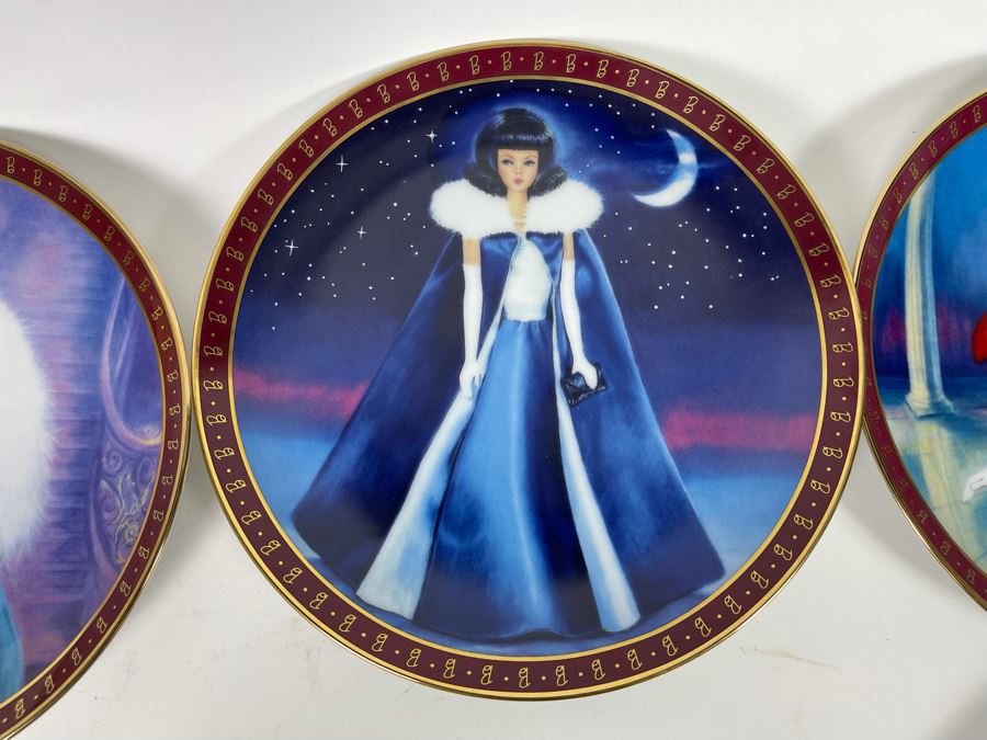 Collection Of Ten Mattel Barbie Collector Plates By Danbury Mint [Photo 12]