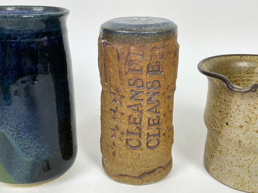 Collection Of Four Mid-Century Pottery Pieces [Photo 3]