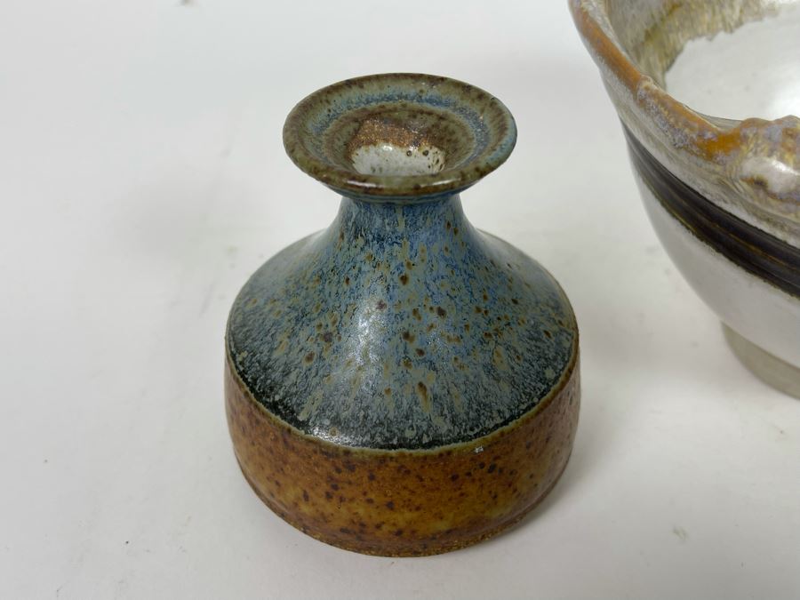 Collection Of Three Mid-Century Pottery Pieces [Photo 4]