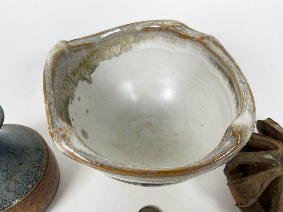 Collection Of Three Mid-Century Pottery Pieces [Photo 3]