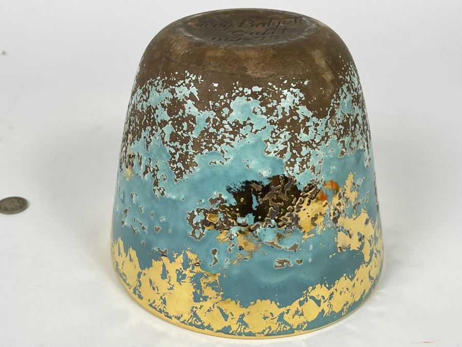 Vintage Larry Padgett Mid-Century Modern California Pottery 7W X 5.5H [Photo 8]