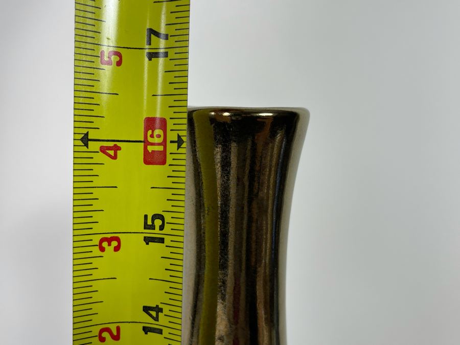 Two Signed Pottery Vases And Large Decorative Vase 6H - 16H [Photo 11]