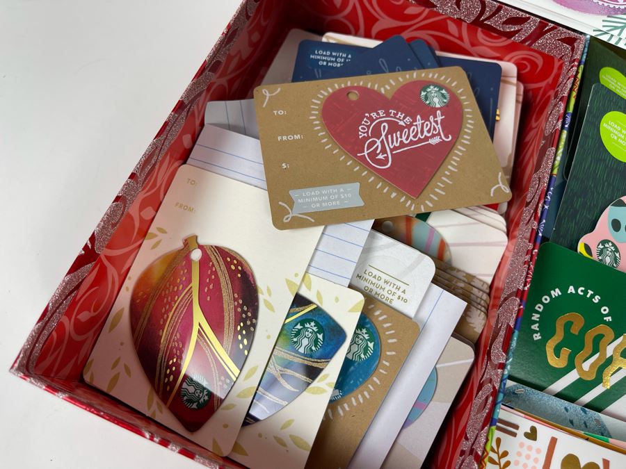 JUST ADDED - Huge Collection Of 387 Collectible Starbucks Gift Cards From 2010-2017 - See Photos For Small Sampling [Photo 5]
